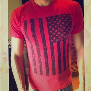 American flag t shirt Men